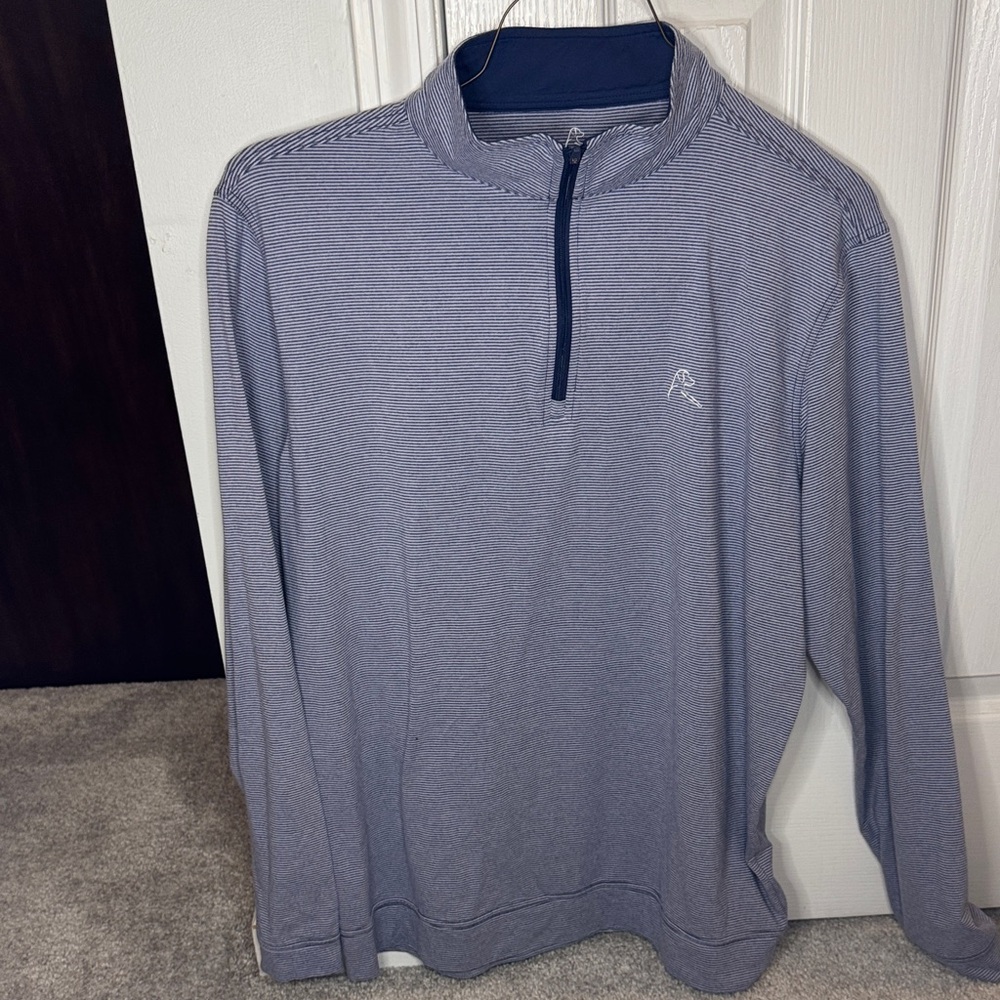 Rhoback Striped Navy and White Shirt